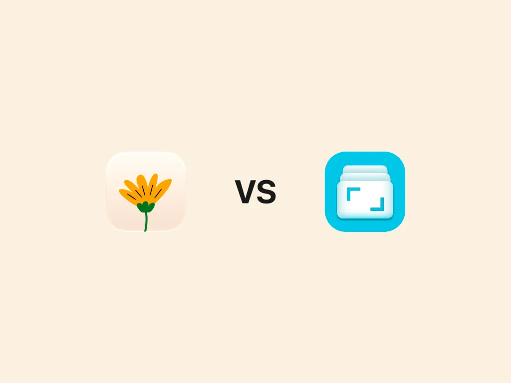 The Cozy app icon next to the Journey app icon, separated by 'vs'.